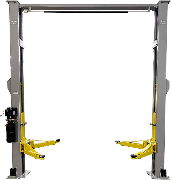 TRIUMPH NTO-10A 10000Lbs Two Post Clear Floor Overhead Auto Lift Hoist Car Lift