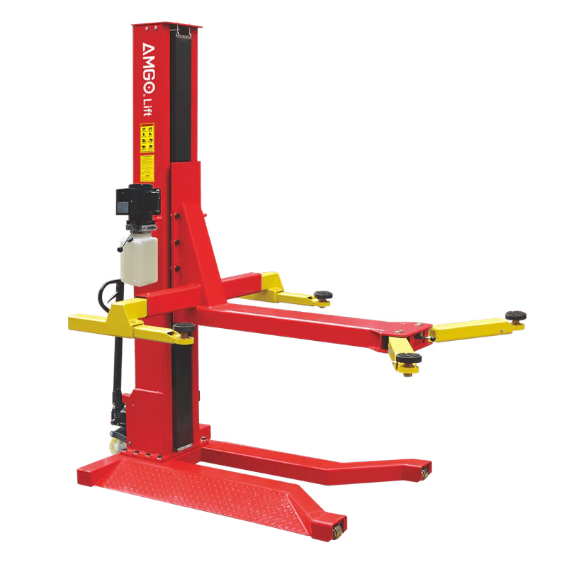 AMGO SML-7 7,000 lbs Single Post Lift