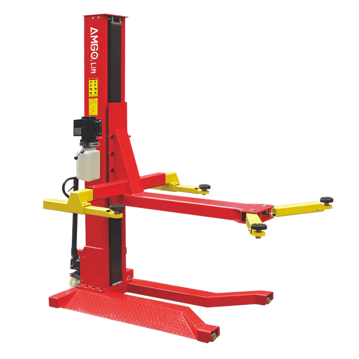 AMGO SML-7 7,000 lbs Single Post Lift
